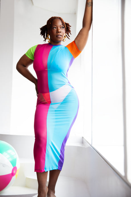 Bright Delight Cover-up Dress- OG L / OG